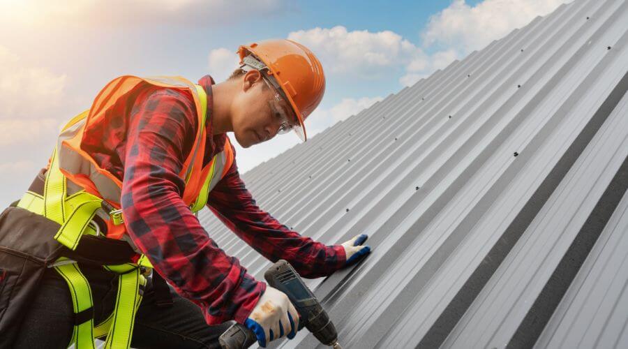 Professional metal roof installation in Greentown, OH